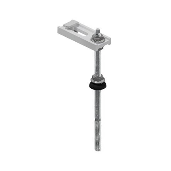 Parafuso Metálico Aço INOX M10x250 mm para Telhado Fibrocimento Prisioneiro