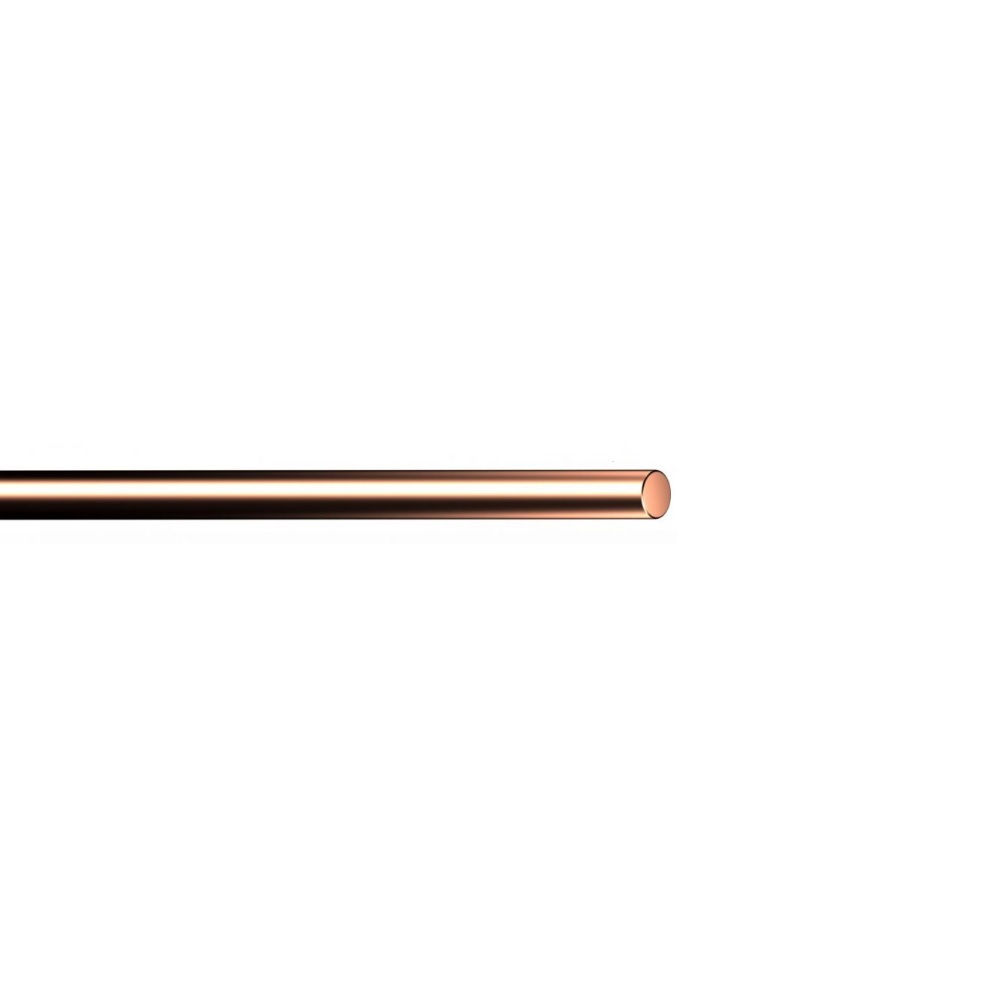 Fio Cobre NU 1x 6,00 mm² Meio Duro 2,80 mm NBR 6524 Classe 1 (0,054 Kg/m)