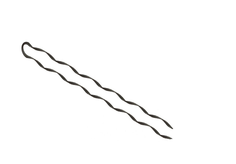 Alça Preformada Ancoragem para Cabo Coberto Ecológico 15 kV 70,00 mm² 420 mm Código Preto Diametro: 15,5 0A 18,00 mm