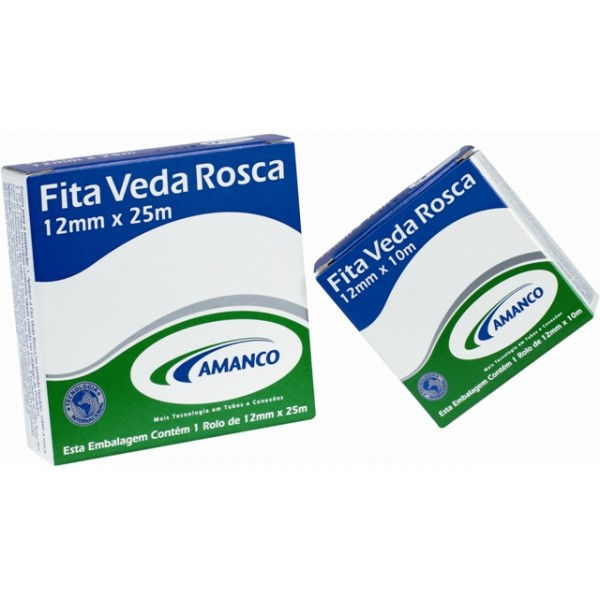 Veda Rosca Teflon Veda Tubulações 18 mmX10 M