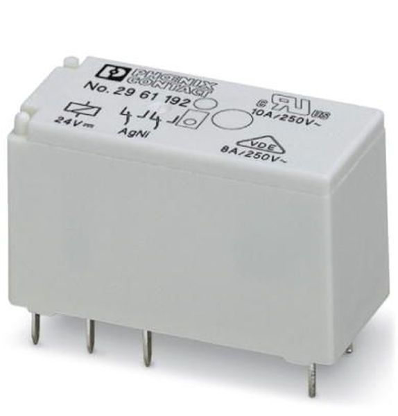 Relé Miniatura Rel-MR 8A 24VCC 2 Contatos Reversíveis para Plc-Bpt Plugável sem Base