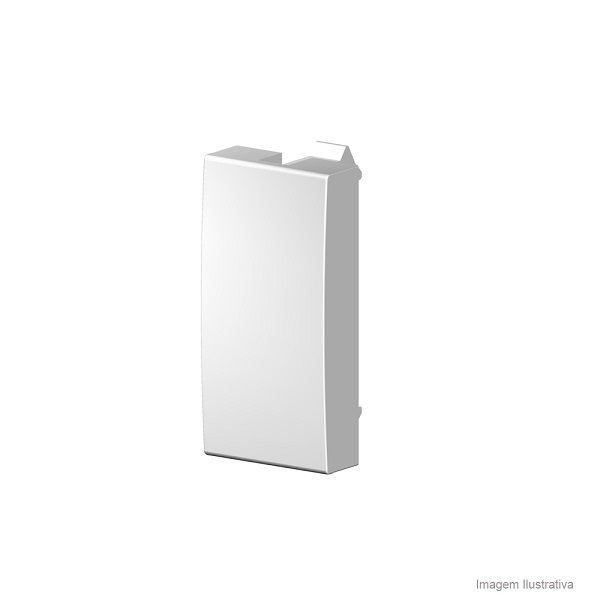Módulo Cego PVC Branco Linha Unno