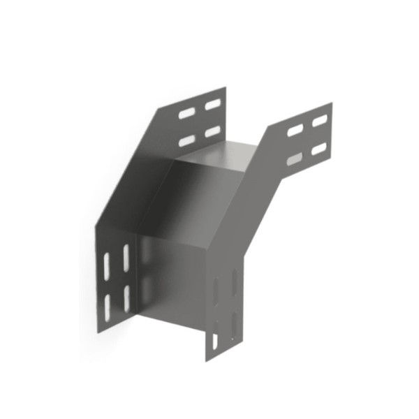 Curva 90G Vertical Lisa Galvanizada Eletrolítica Externa para Eletrocalha 50x50 mm