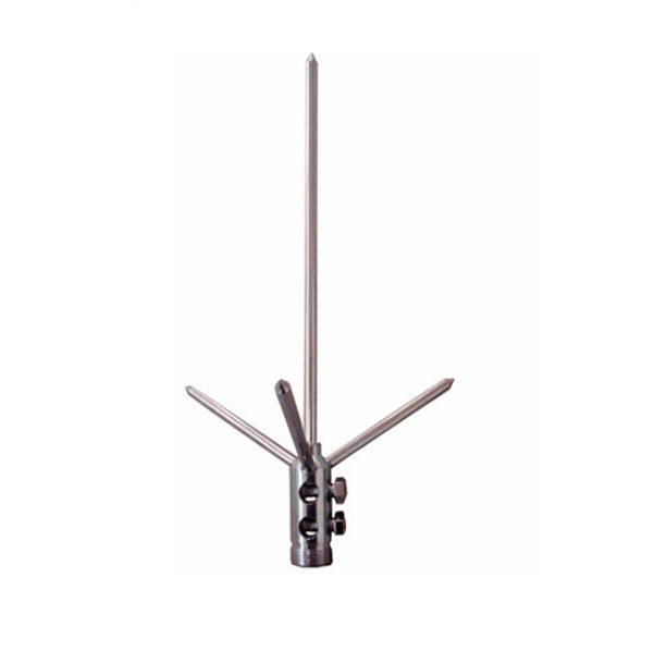 ParaRaio Franklin Latão com 2 Descidas 350 mm para Aterramento