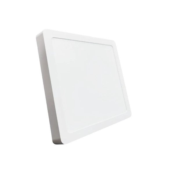 Painel Led Sobrepor 24W PVC Branco Quadrado 285x285x27 mm 2160 lm 4000K Bivolt 25.000H