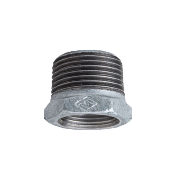 Bucha Redução Galvanizada a Fogo 2.1/2"X1" BSP