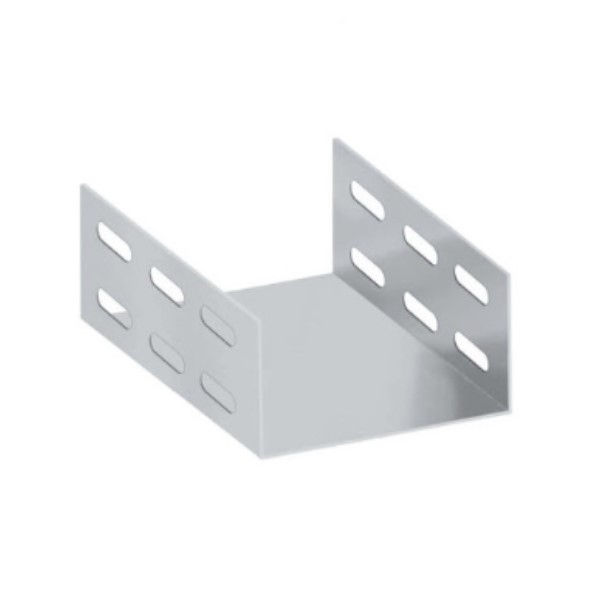 Emenda U Perfurada Galvanizada Eletrolítica Interna 50x50 mm para Eletrocalha