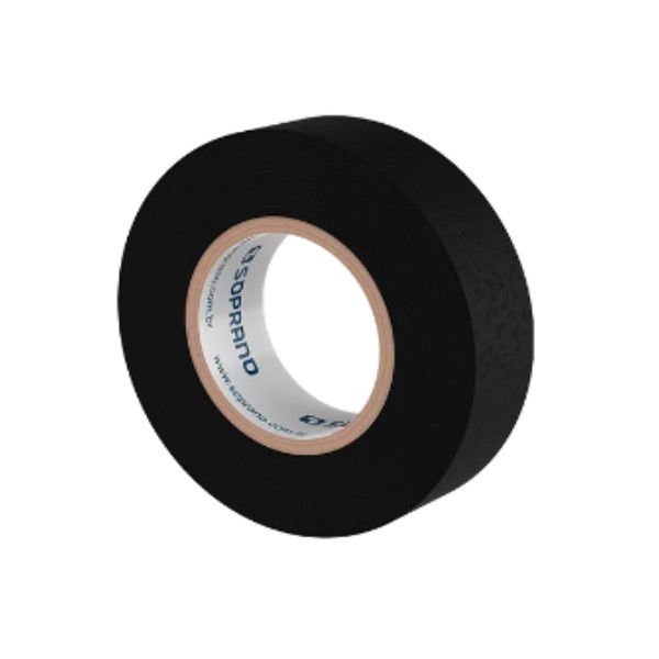 Fita Isolante Elétrica PVC 750V 90G 18 mmX20 M ESP 0,13 mm Preta Classe C