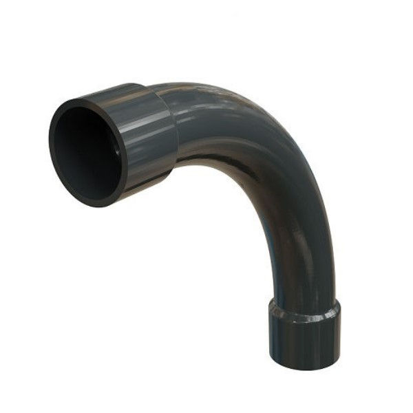 Curva 90G PVC Leve para Eletroduto 3/4" sem Rosca Preta