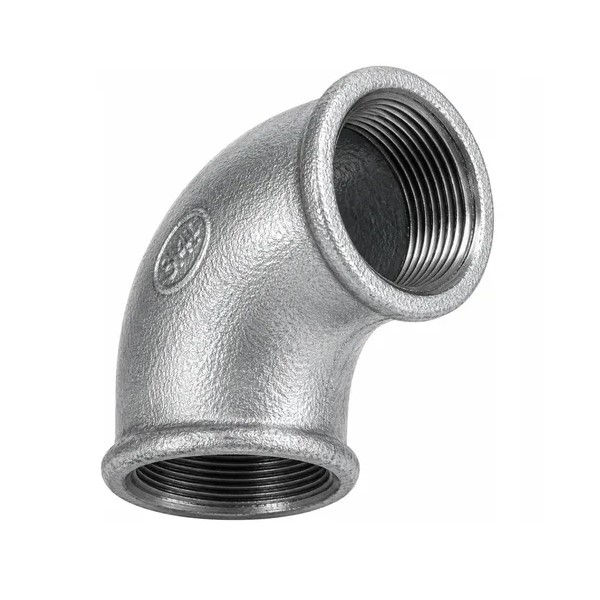 Cotovelo Galvanizado a Fogo 90G 4" BSP