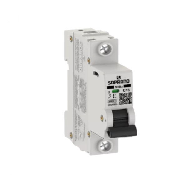 Disjuntor Termomagnético Fixo Unipolar SHB1 C 16A 5 KA/3 KA 127/220VCA DIN