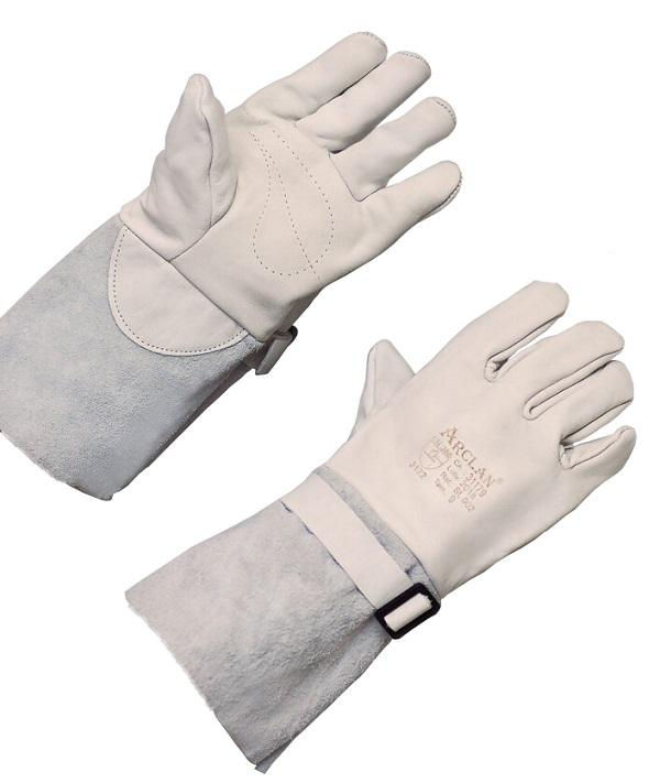 Luva Vaqueta Protetora para de Alta Tensa Tamanho 9 (G) para Cobertura Ca 31179 150 mm para Eletricista